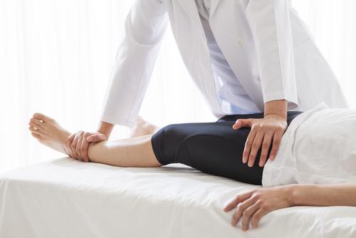 Séance d'ostéopathie